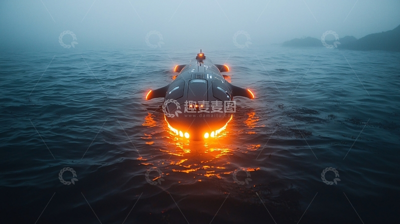 高清大图下载【趣麦麦图】未来潜水艇