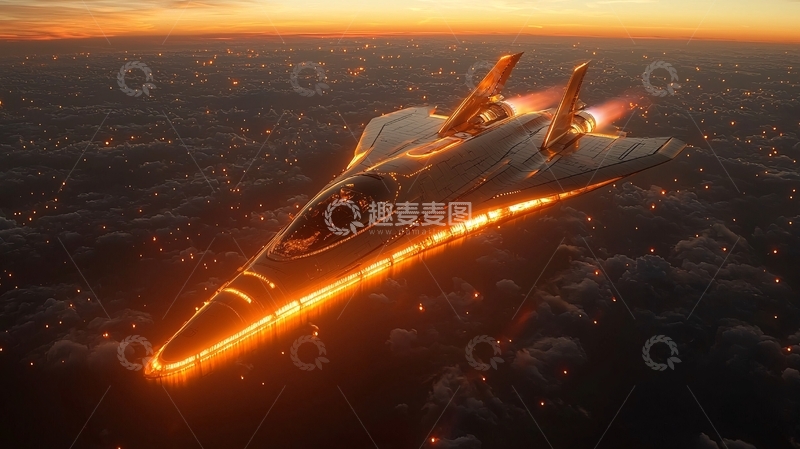 高清大图下载【趣麦麦图】未来战机