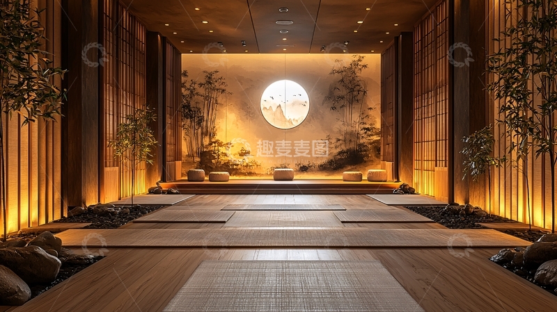 高清大图下载【趣麦麦图】禅意空间设计