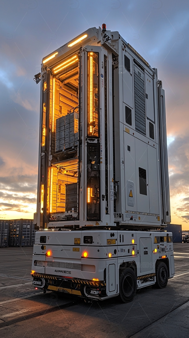 高清大图下载【趣麦麦图】高科技移动式垂直结构