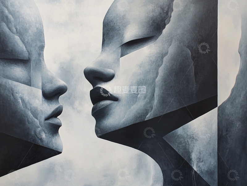 高清大图下载【趣麦麦图】抽象雕塑