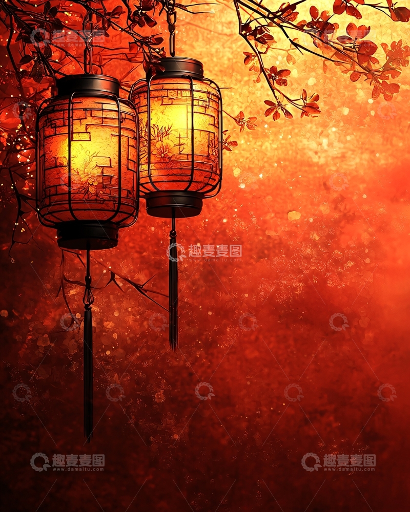 高清大图下载【趣麦麦图】红灯笼