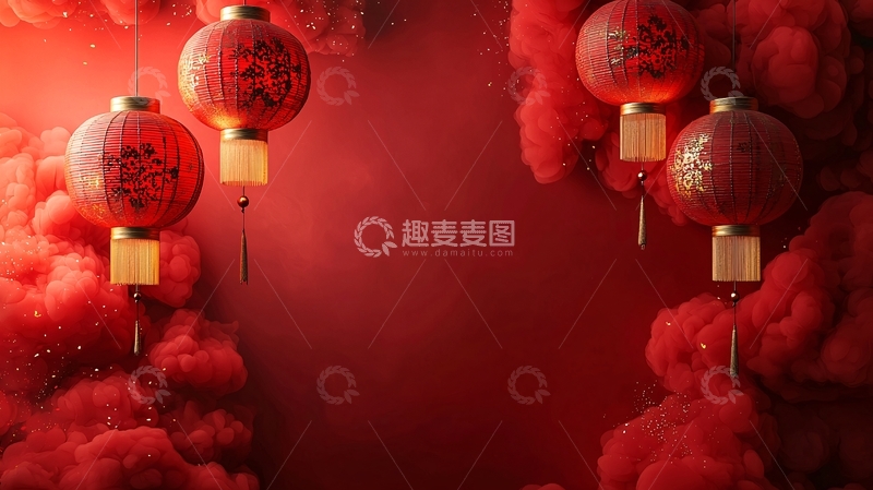 高清大图下载【趣麦麦图】红灯笼