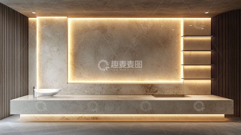 高清大图下载【趣麦麦图】现代极简风背景墙