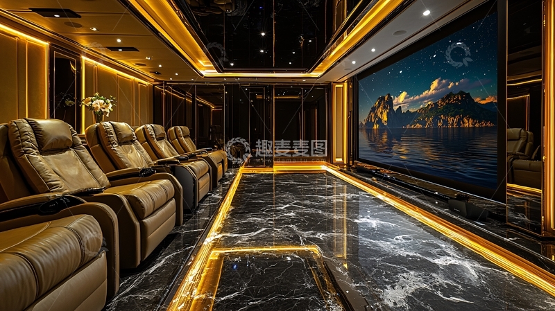 高清大图下载【趣麦麦图】高端私人影院