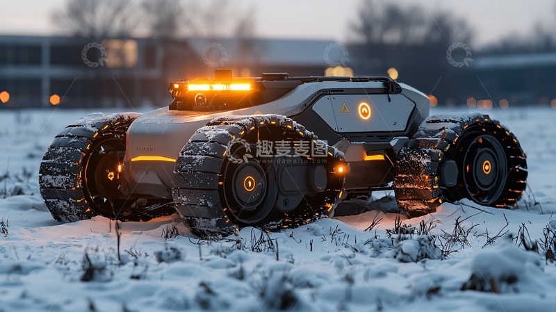 高清大图下载【趣麦麦图】未来科技载具