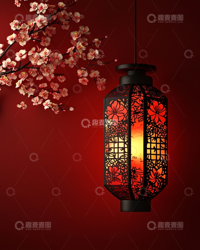 高清大图下载【趣麦麦图】中式吊灯
