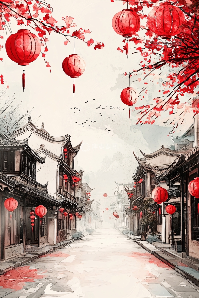 高清大图下载【趣麦麦图】水墨江南