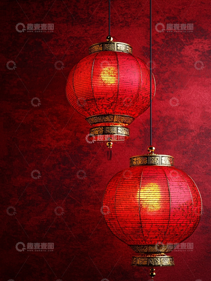 高清大图下载【趣麦麦图】红灯笼