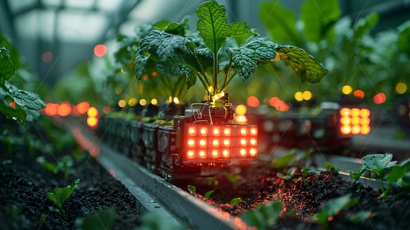 智能温室蔬菜种植