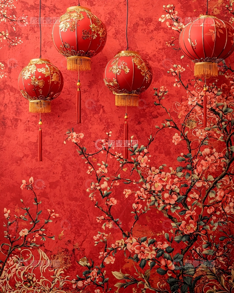 高清大图下载【趣麦麦图】红灯笼