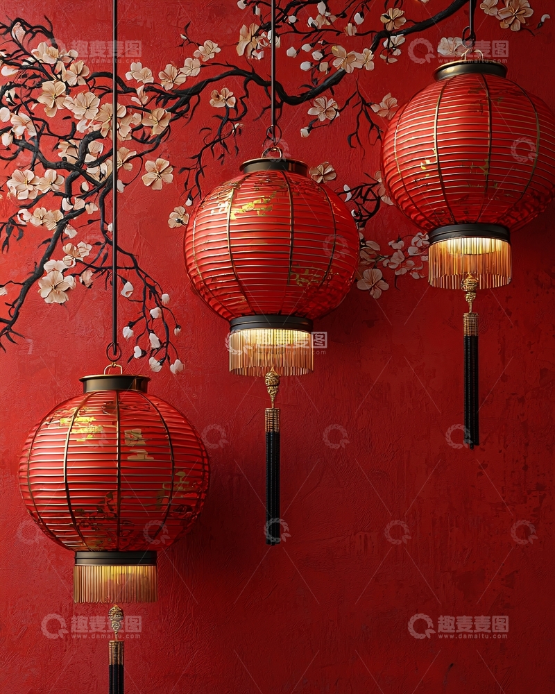 高清大图下载【趣麦麦图】红灯笼
