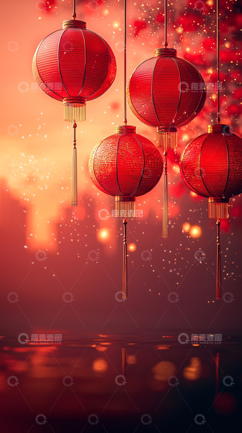高清大图下载【趣麦麦图】红灯笼