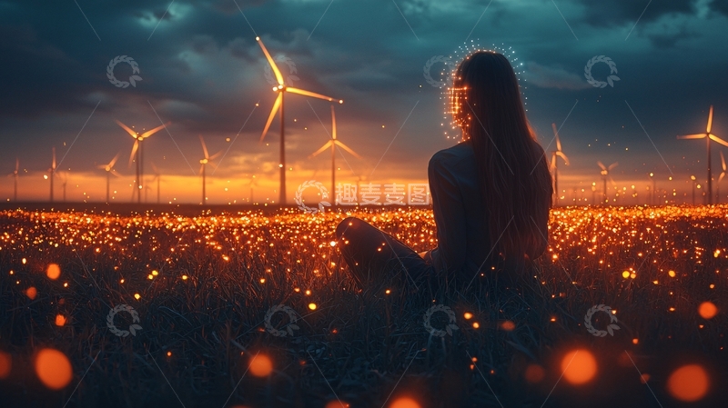 高清大图下载【趣麦麦图】女孩