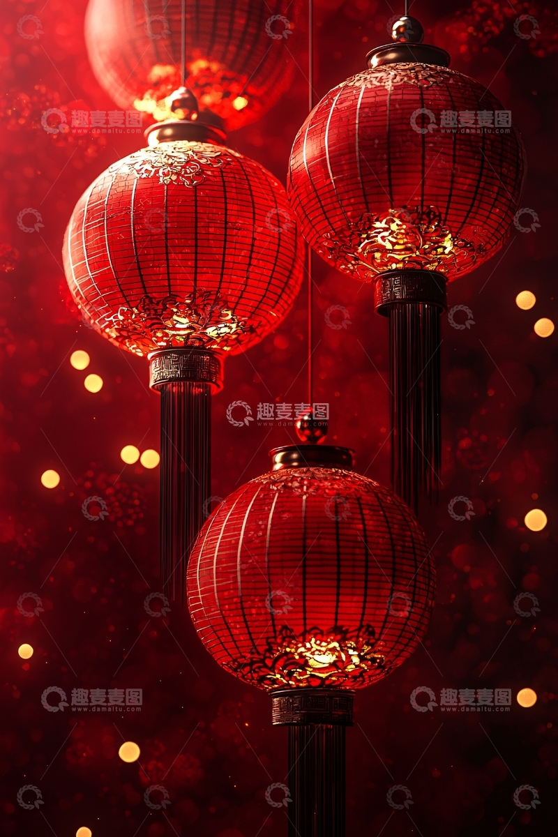高清大图下载【趣麦麦图】红灯笼