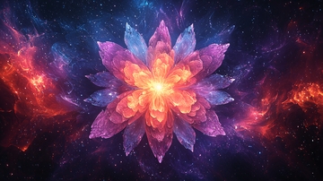 宇宙奇幻花朵