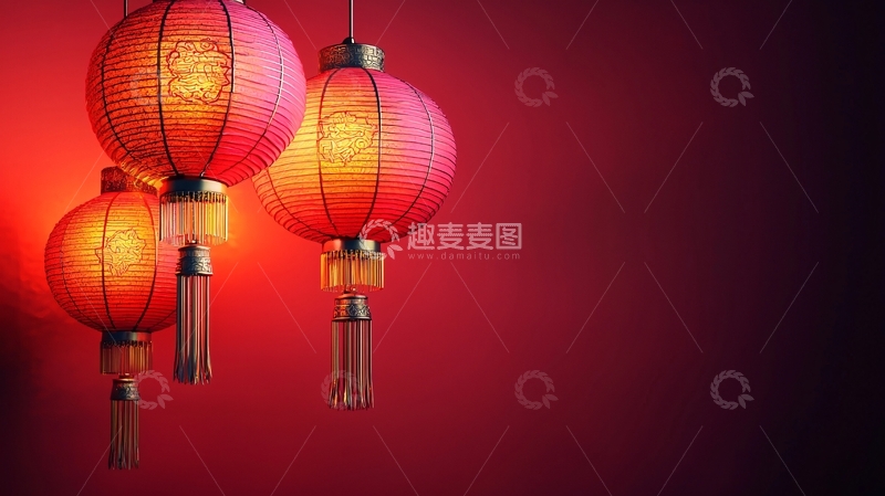 高清大图下载【趣麦麦图】红灯笼