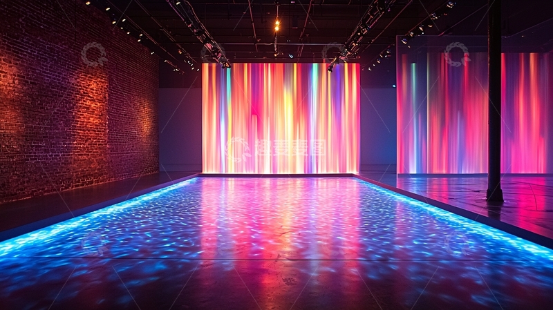 高清大图下载【趣麦麦图】炫彩灯光秀场馆
