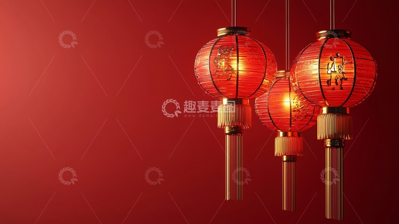 高清大图下载【趣麦麦图】红灯笼