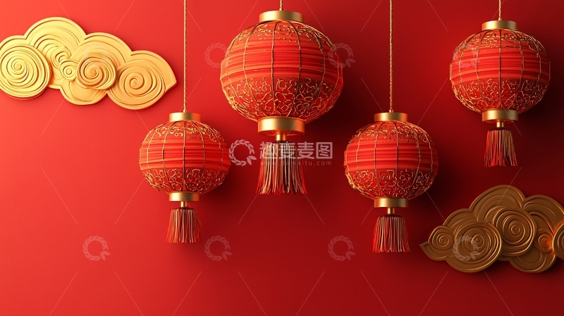 高清大图下载【趣麦麦图】红灯笼