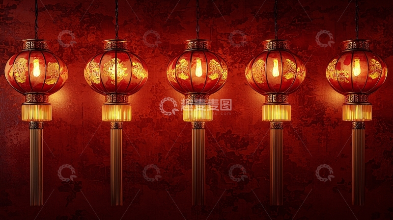 高清大图下载【趣麦麦图】红灯笼