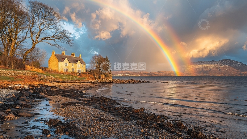 高清大图下载【趣麦麦图】彩虹