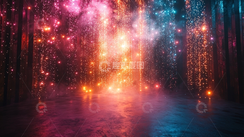 高清大图下载【趣麦麦图】梦幻般的光影森林