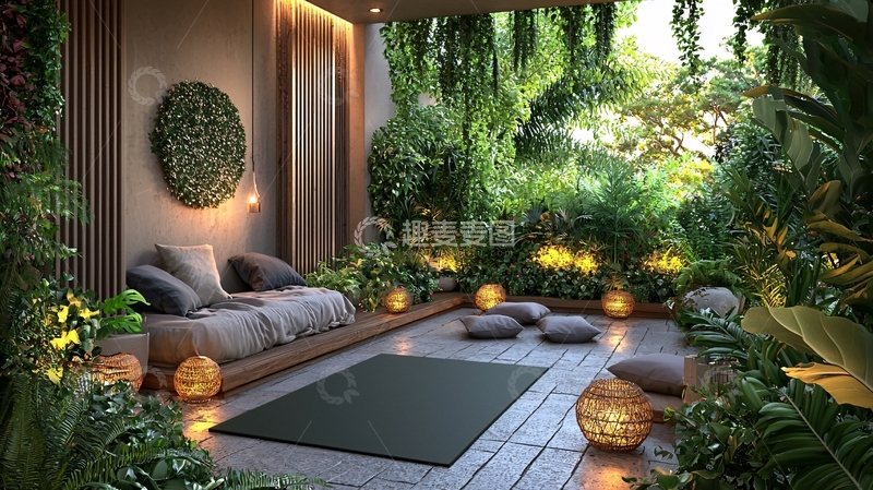 高清大图下载【趣麦麦图】户外休闲区