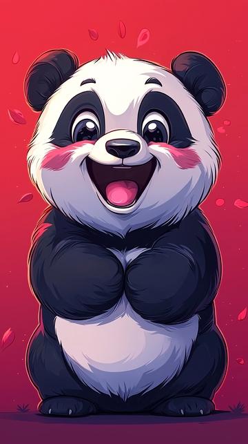 萌萌哒大熊猫