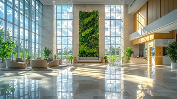 明亮大气现代化大堂