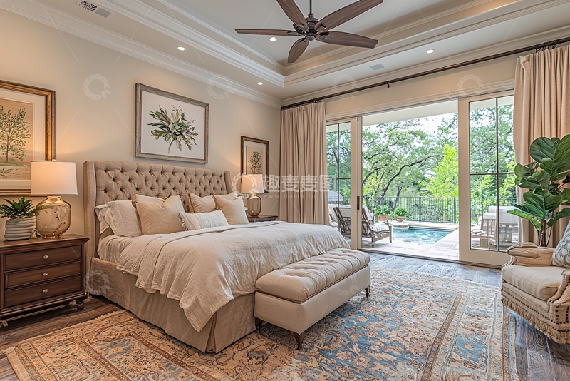 高清大图下载【趣麦麦图】奢华卧室设计5