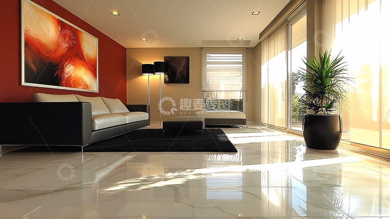 高清大图下载【趣麦麦图】现代简约客厅装修