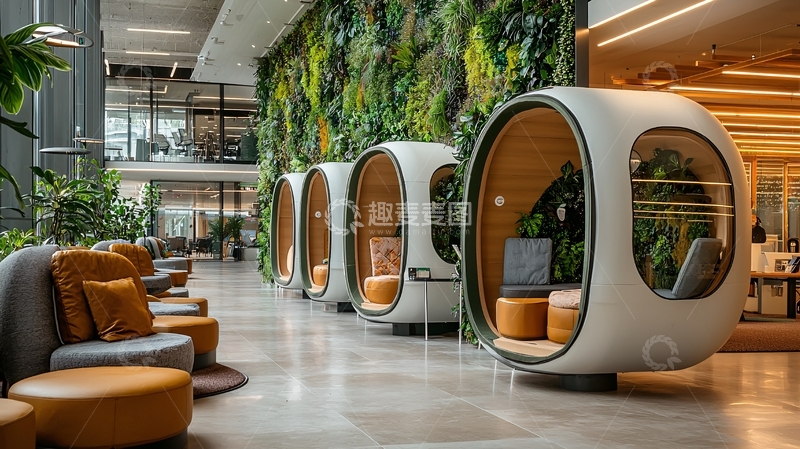高清大图下载【趣麦麦图】现代化办公空间