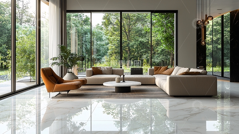 高清大图下载【趣麦麦图】现代简约客厅