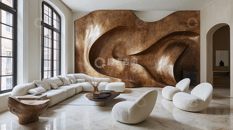 高清大图下载【趣麦麦图】豪华客厅