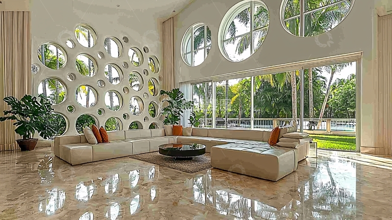 高清大图下载【趣麦麦图】豪华客厅