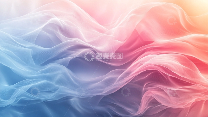 高清大图下载【趣麦麦图】彩色丝绸布料质感