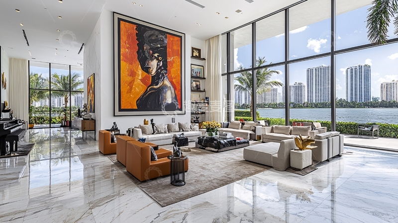 高清大图下载【趣麦麦图】豪华客厅