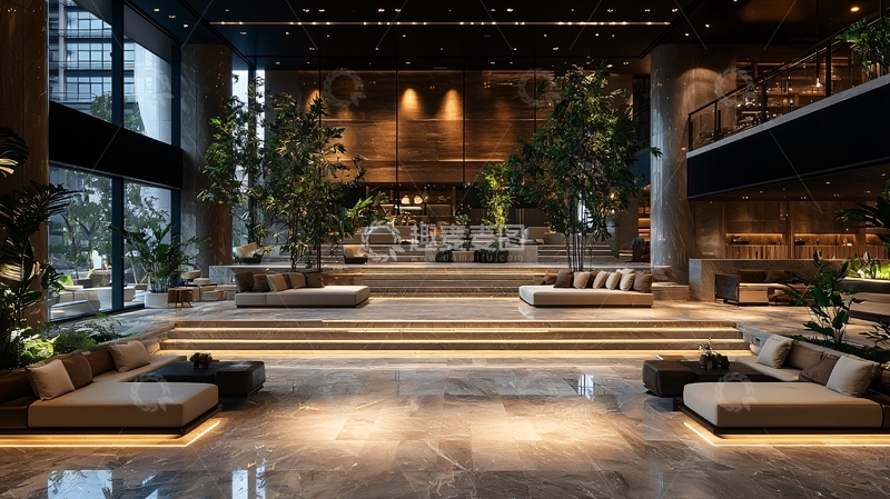 高清大图下载【趣麦麦图】高端大气现代室内设计
