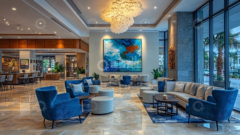 高清大图下载【趣麦麦图】酒店大堂