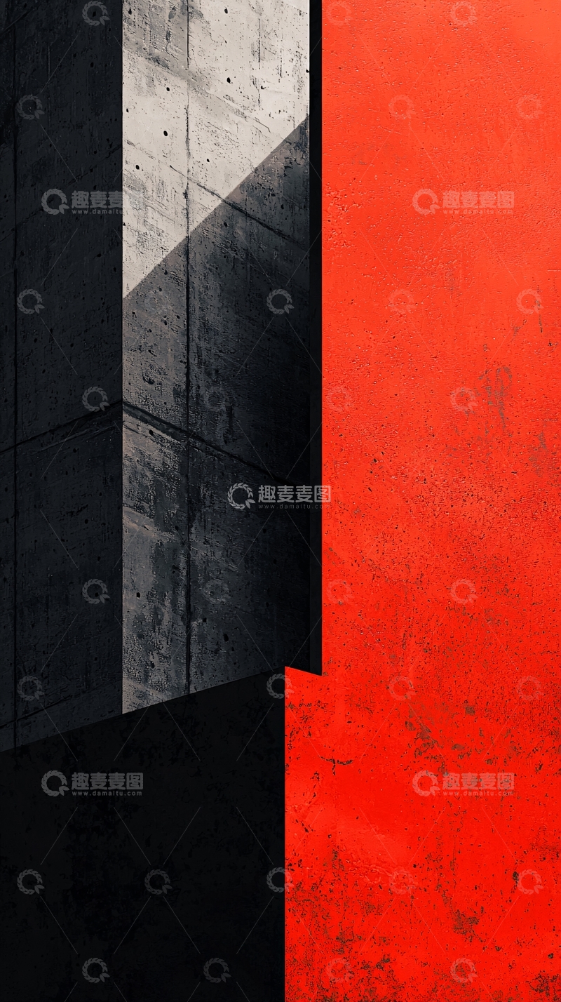 高清大图下载【趣麦麦图】灰色水泥墙