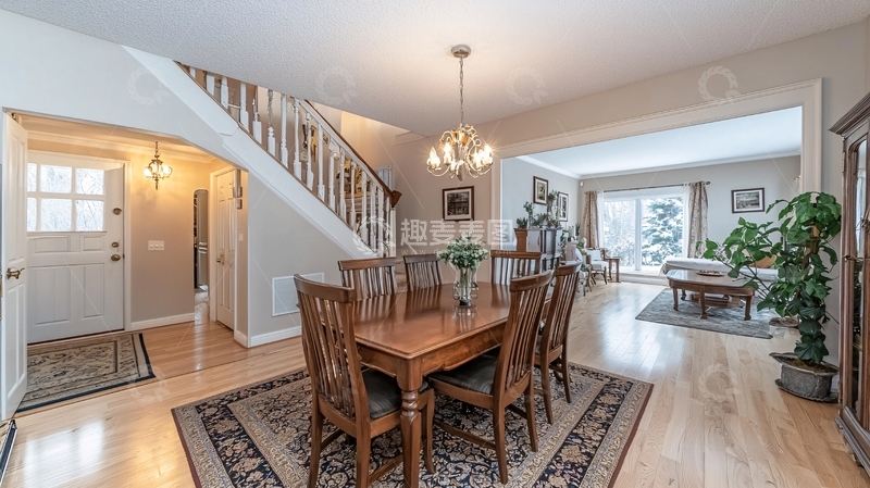 高清大图下载【趣麦麦图】明亮舒适的开放式餐厅