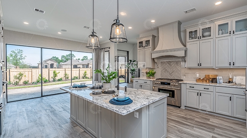 高清大图下载【趣麦麦图】现代简约厨房设计16