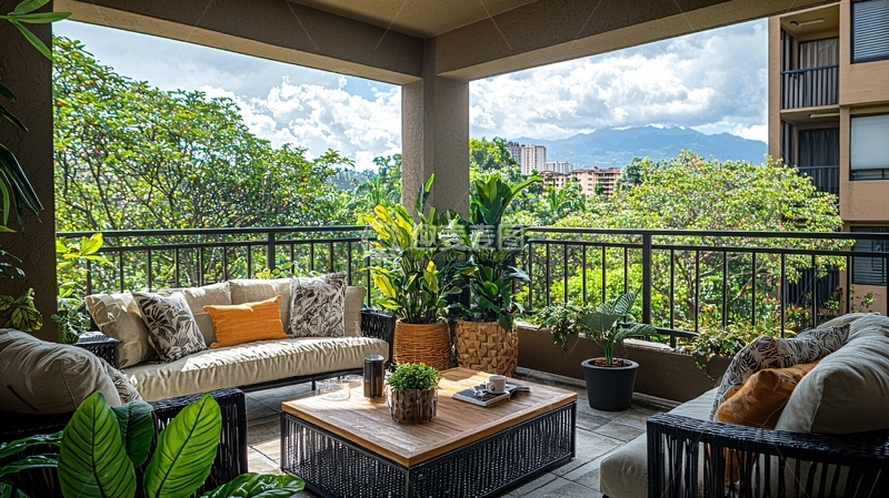 高清大图下载【趣麦麦图】阳台景观