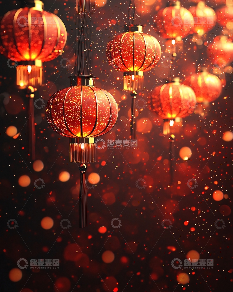 高清大图下载【趣麦麦图】红灯笼