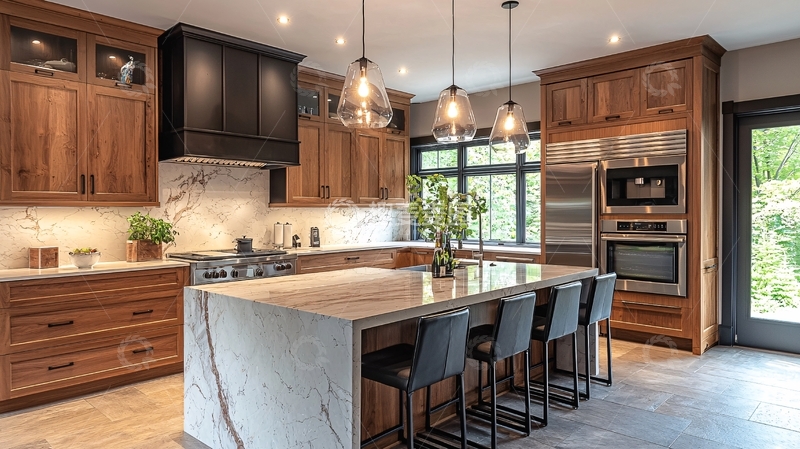 高清大图下载【趣麦麦图】现代简约风格厨房40