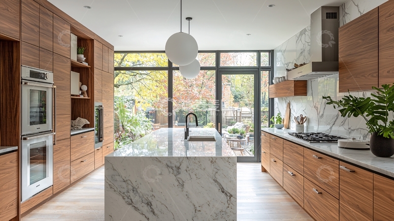 高清大图下载【趣麦麦图】现代简约厨房设计18