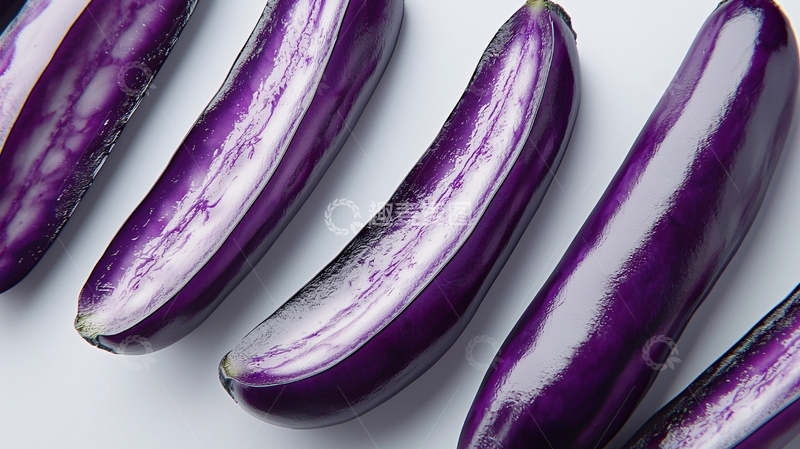 高清大图下载【趣麦麦图】紫色茄子
