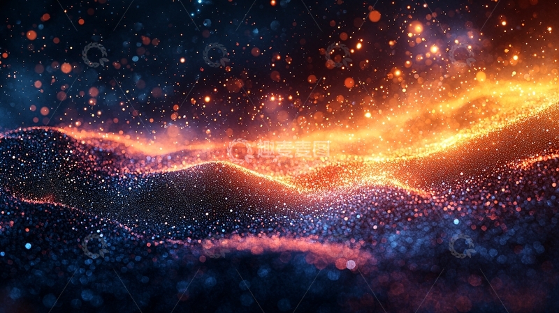 高清大图下载【趣麦麦图】蓝色火焰