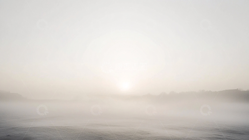 高清大图下载【趣麦麦图】雾霭晨曦
